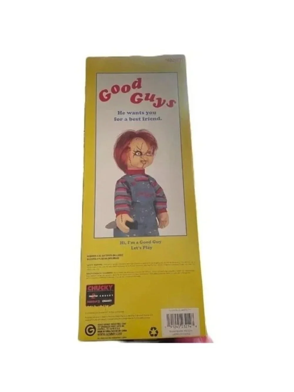 Good Guys 2 Chucky Life Size Halloween Doll 2 Feet Sound & Motion Activated